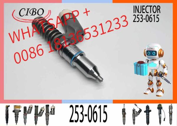 253-0615 Diesel C15/C18/C27/C32 Engine Injector 10R-3264 253-0617 253-0618 For  Common Rail