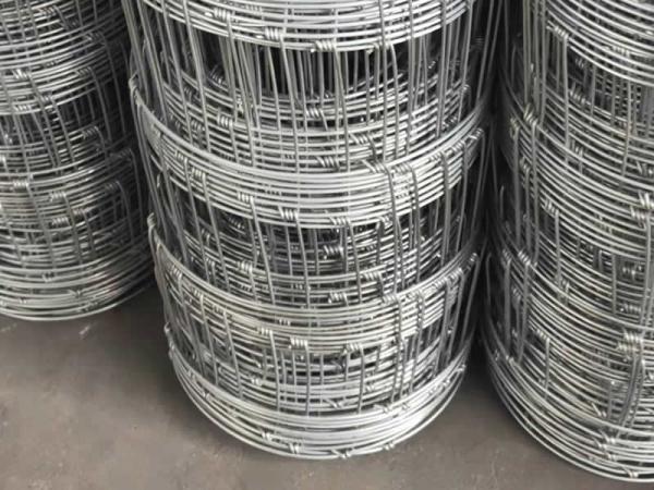 Galvanized cattle fence grassland fence  guardrail cattle sheep pig pen  livestock and poultry pasture fence