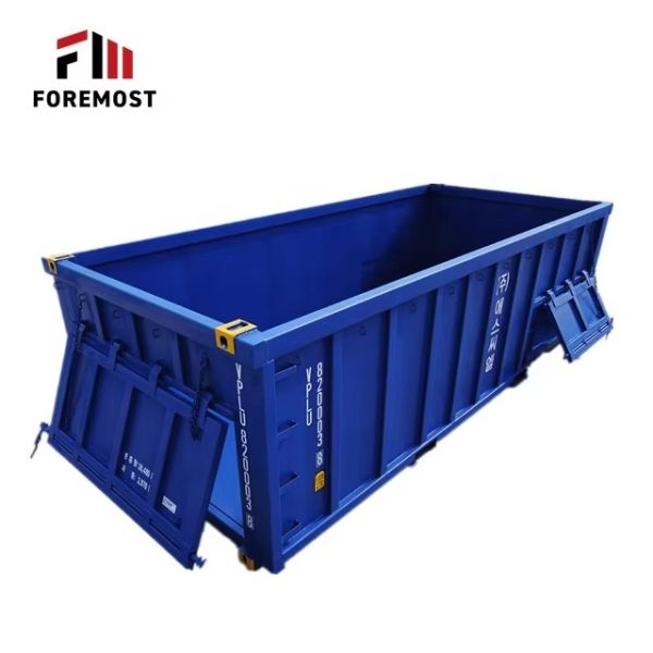 Weatherproof Secure Design Hard Open Top 20 Feet 20 ft Half Height Bulk Shipping Container