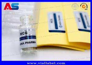 2ml Small Injection Bottle Label , Matt Customized Hcg Vial Label Printing For