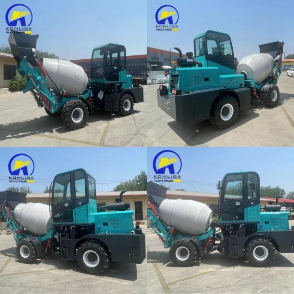 6x4 Self Loading Concrete Truck Mixer with 371HP Housepower and Hydraulic Mixer Machine