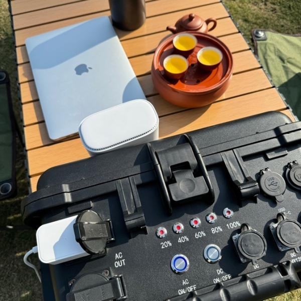 3000wh Black Portable Rechargeable Solar Wind Power Station 3kw Lithium Iron Battery