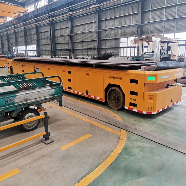 Heavy 80T Transport Platform Lithium Battery Transfer Cart