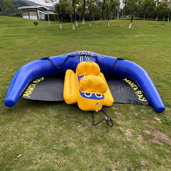 Взрослые сумасшедшие надувные летающие воздушные змеи трубки буксируемые водные виды спорта ПВХ Вода Манта Рей