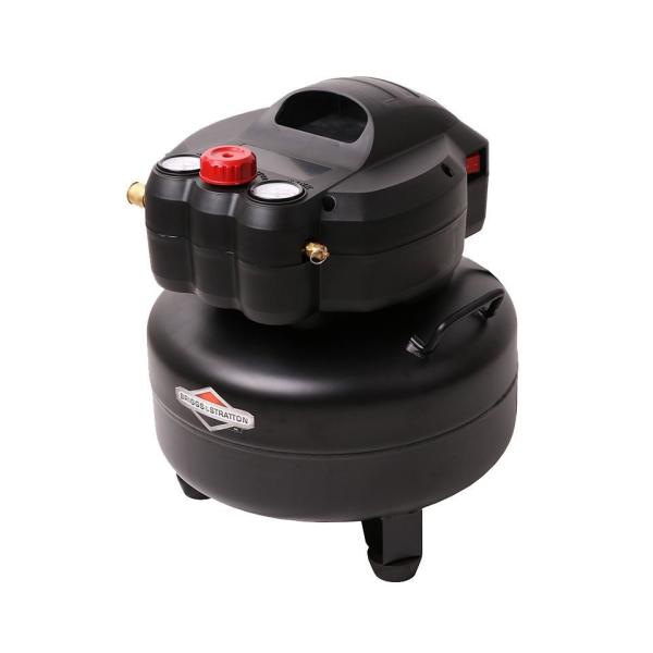 1.5 Running HP Briggs And Stratton 10 Gallon Air Compressor 105PSI - 135PSI