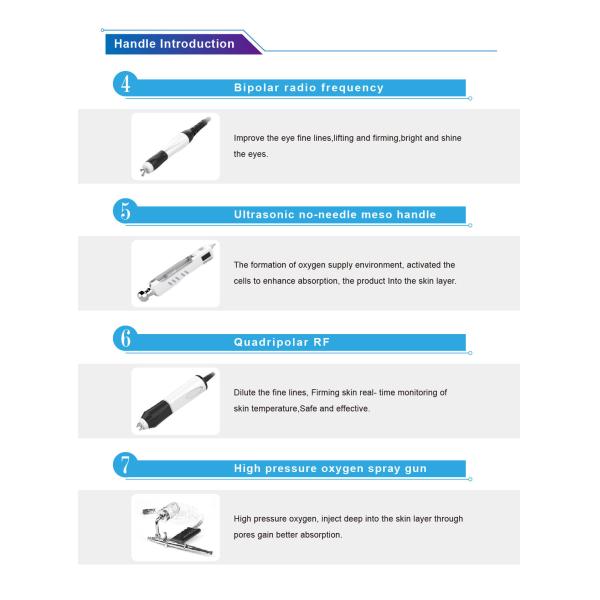 30L 7 в 1 машине Hydrafacial Microdermabrasion пузыря воды Алисы ультразвуковой
