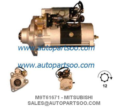 M1T30171 M1T30172 - motor de acionador de partida 12V de MITSUBISHI 1.9KW 10T MOTORES DE ARRANQUE