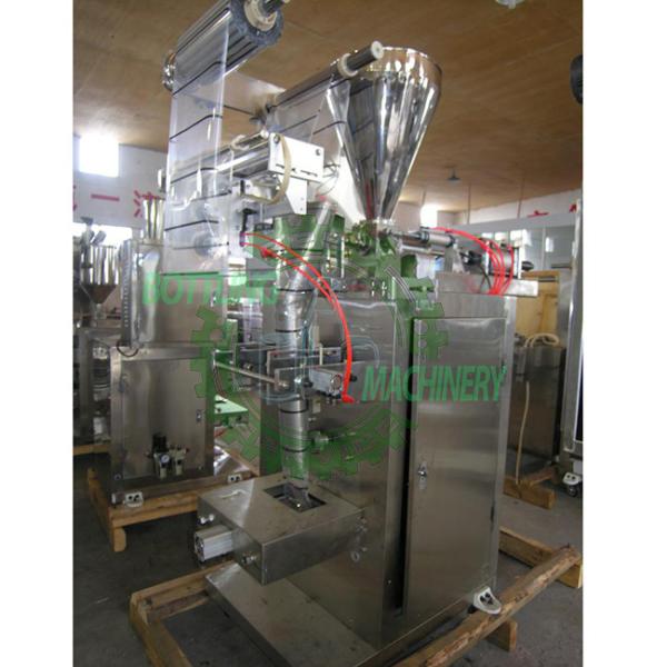 3 / 4 Side Sealing Chili Tomato Paste Fruit Pulp Soybean Oil Sachet Packing Machine