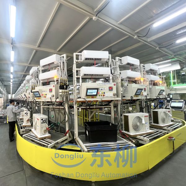 Industrial Custom AC Assembly Production Line for Split / Window / VRF Air Conditioners