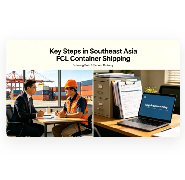 Southeast Asia FCL Container Shipping Service For Full Container Load Freight Transport