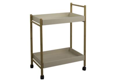 58mm Width 36mm Depth Kitchen Storage Trolley For Plates