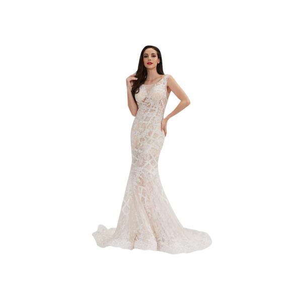Customize High End Muslim Ball Gowns Dresses With Sleeves Chiffon Fabric