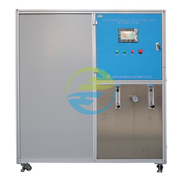 IP Testing Equipment with IPX3 to IPX6 Waterproof Testing Gear Featuring Stainless Steel Water Tank and Adjustable Spray Pressure