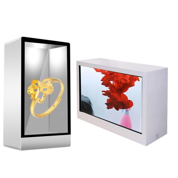 Transparent LCD Screen Box 32 43 49 55 65 High Resolution Touchscreen