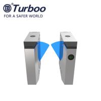 Mecanismo de torneira de segurança de passagem rápida Flap Barrier Gate DC Brush Double Wing