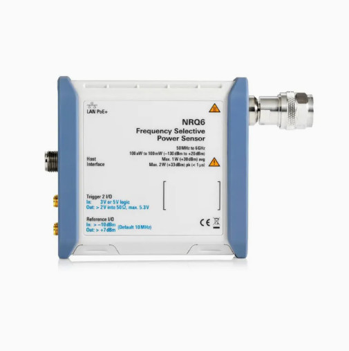 Rohde Schwarz NRQ6 Frequency Selective Power Sensor 50 MHz to 6 GHz with -130 dBm to +20 dBm Range