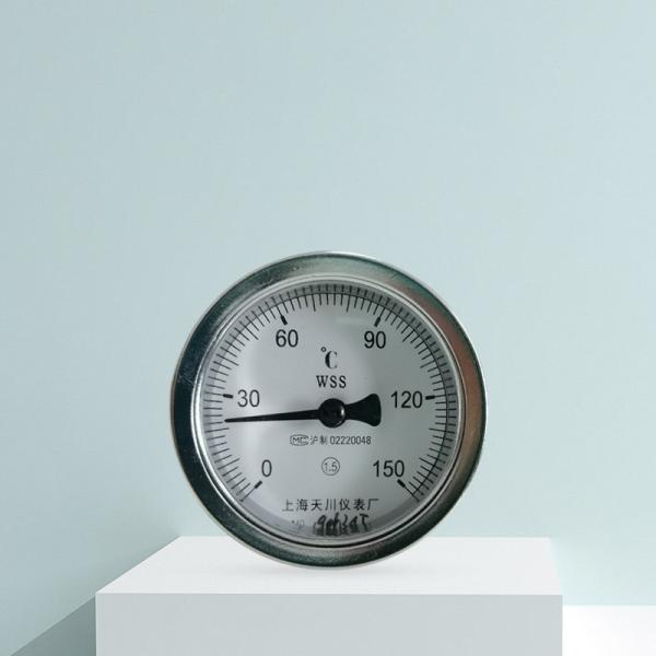 Water Pump Accessories Industrial Mini Bimetallic Thermometer Manometer with ODM Customization