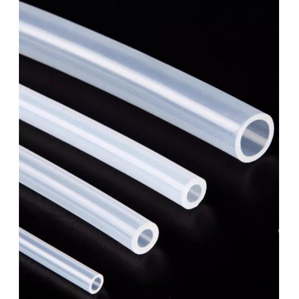 50 Shore A Hardness Silicone Tube Extrusion with High Temperature Resistance and Customizable Size