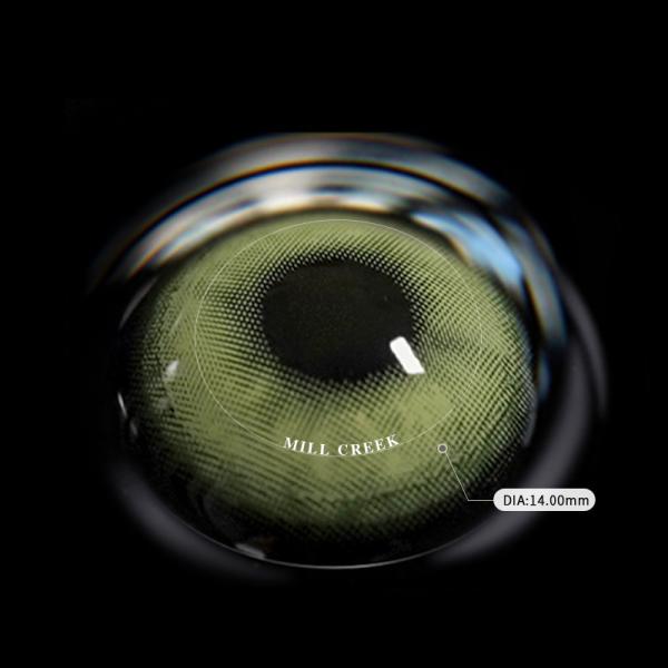 Контактные линзы цвета KSSEYE удобные предписанные для градуированных глаз