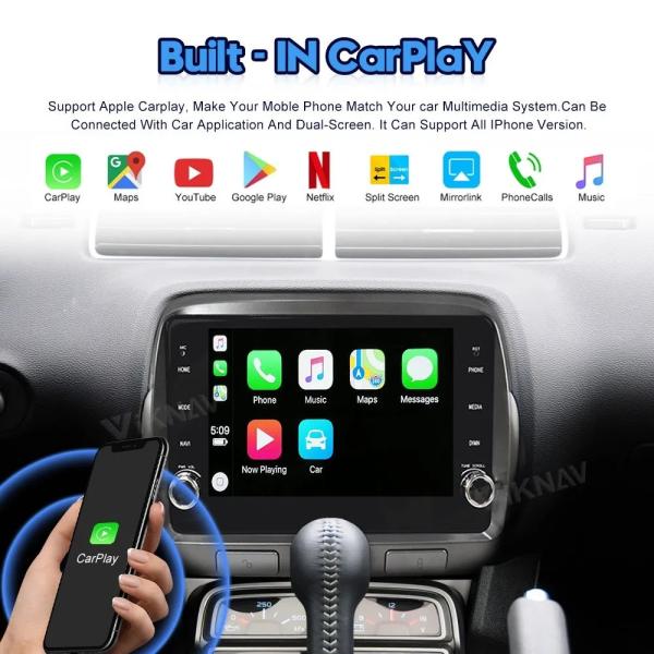 10.25inch Android screen Head Unit For 2010-2015 Chevrolet Camaro Multimedia Player GPS Navigation  Wireless Carplay