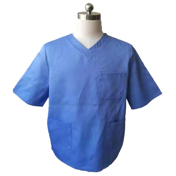 180gsm-220gsm Polyester Cotton Scrubs Medical Uniform Scrubs For Doctors Nurse