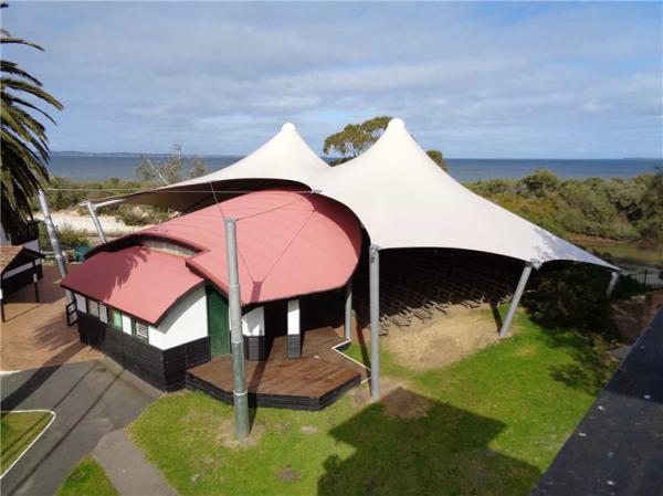 Steel Frame Luxury Hotel Tents With PVDF Architecture Cover Structure Luxury Resort Tent Hotels