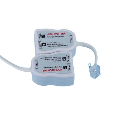 VDSL ADSL RJ11RJ45 6P4C Adaptador de divisão SP-201 com condutor interno Tc