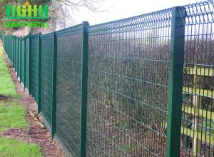 Decorative H2030mm Powder Coated BRC Mesh Fence