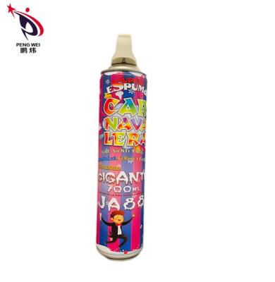 MSDS Multicolor Fake Snow Spray Can , Nontoxic Artificial Christmas Tree Snow Spray