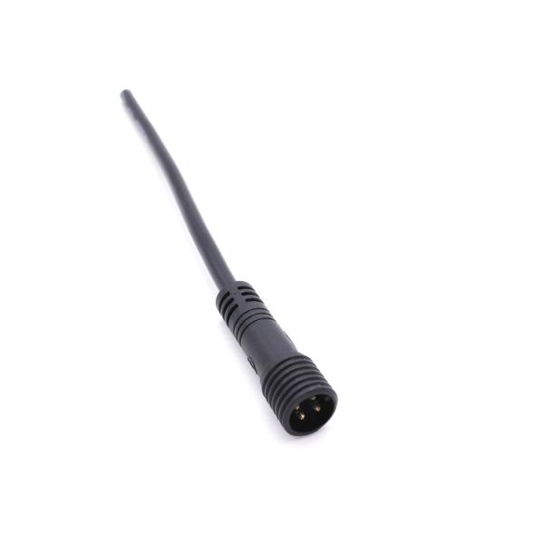 Plastic 3 Pin E Bike Battery Connector , M11 Outdoor Wire Connector