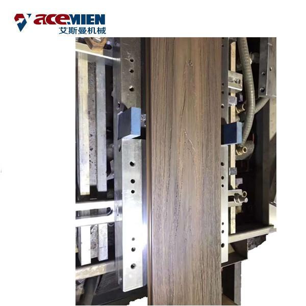 Plastic Molding WPC Profile Machine , WPC Production Line Making Baluster Railing
