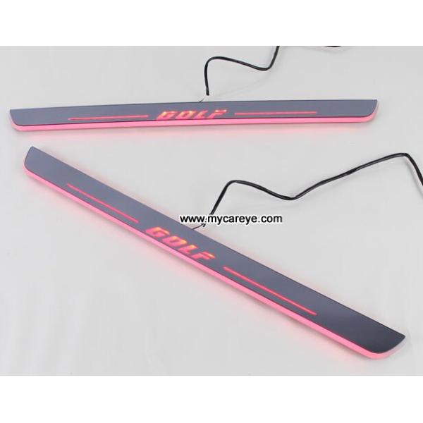 Volkswagen VW Golf Water proof Welcome pedal auto light sill door pedal
