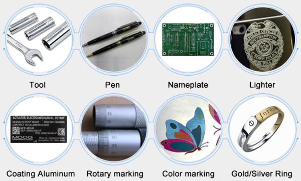 Portable Desktop Fiber Fiber Laser Engraving Machine For Mobile Communications