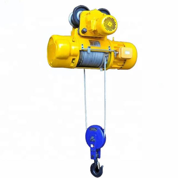 3T 5T CD1 Electric Hoist Electrical Wire Rope Hoist For Bridge Crane 60m Cable Hoist