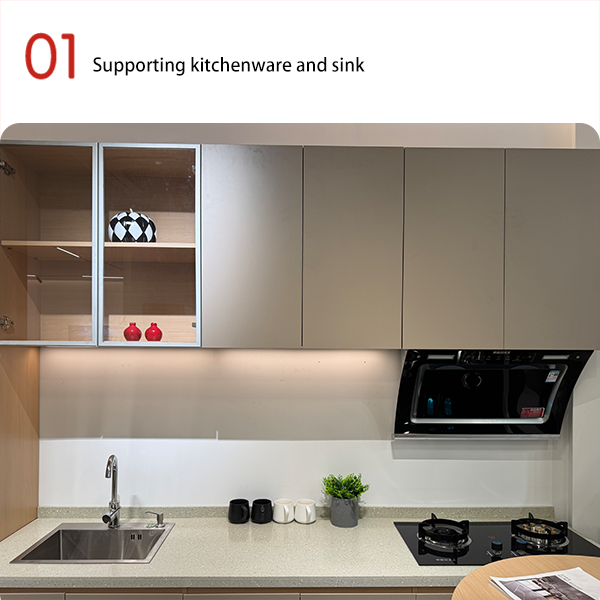 Customizable Wooden Modern Entrance Cabinets for Hotel Apartments and Dormitories-Commercial Use Freestanding Storage Solutions