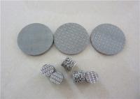 Grillage aggloméré 5 10 d'acier inoxydable de 5 configurations type circulaire de 15 microns