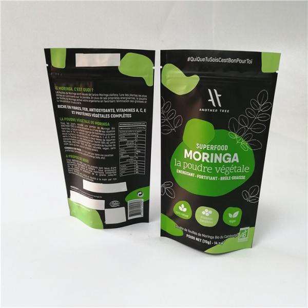 Подгонянный порошок мешков стойки вверх упаковывая пакетики чая moringa