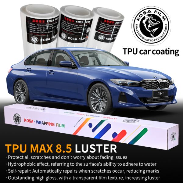 Stretchable Color TPU PPF Film Removable Car Paint Protection with UV Weather Proof Resistant Coating