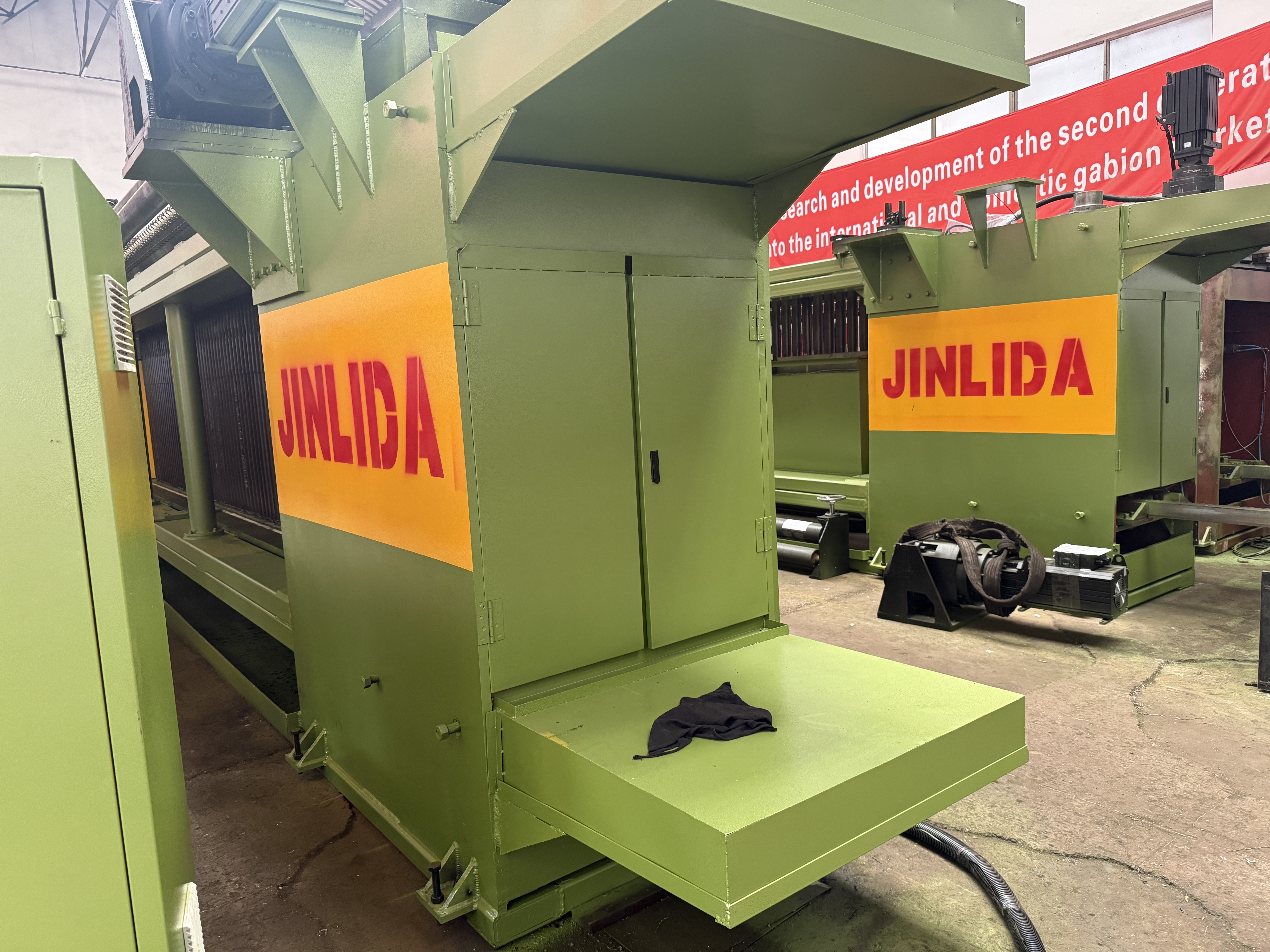 Heavy-Duty CNC Gabion Mesh Making Machine for Continuous Wire Production