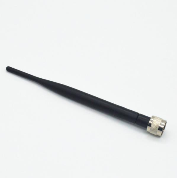 Durable 5DBi Black Color Rubber 3G Signal Antenna ROHS Approved