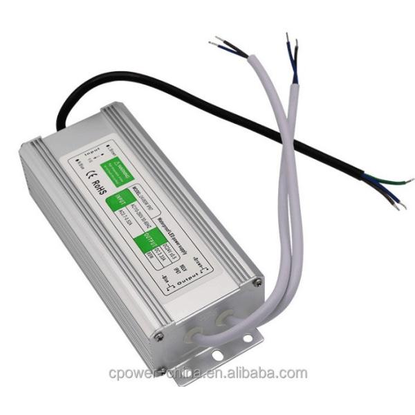 Waterproof 80W 45W 50W 60W 100W 120W DC12V/24V LED Power Supply Transformer IP67/IP66