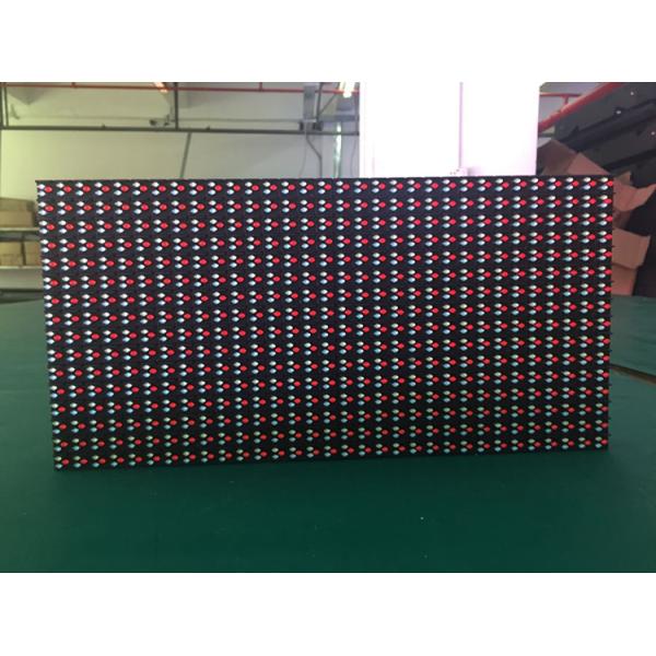 DIP Highlighted Outdoor Fixed LED Display 10mm Pixel Pitch 1R1G1B AC220V/110V