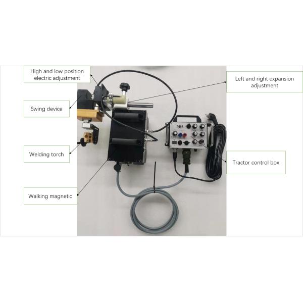 220В Магнитный тип Автоматическая стальная труба сварочная машина для строительства труб