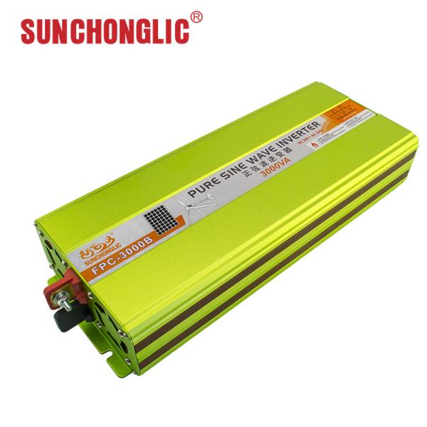 3000W Pure Sine Wave Power Inverter with 5V 1000mA USB Output for 24V DC to 220V AC Off Grid Applications