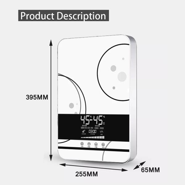 Hotel Bathroom Water Geyser Endless 7kw Instantaneous Water Heater