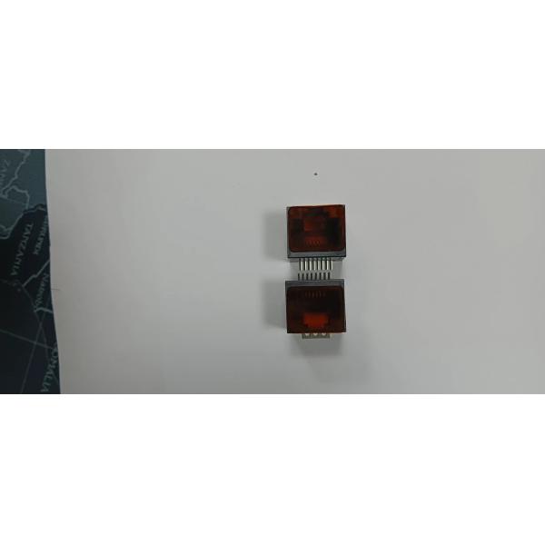 Single Port Shielded SMT RJ45 Connector R / A 50 U
