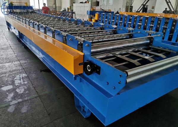 PPGI PPGL Color Coated Steel / Metal Tile Roll Forming Machine