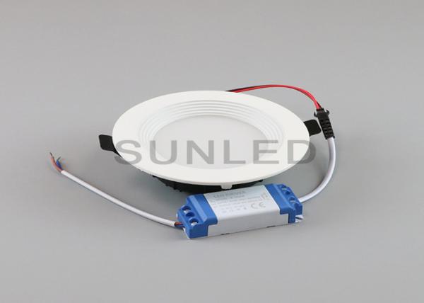 82*65mm LED Recessed Downlight 10w IP44 110-120lm Corpo de lâmpada de liga de alumínio