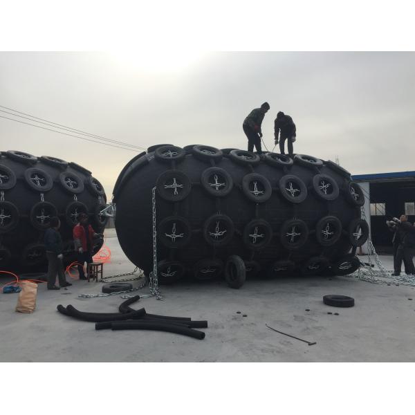 Yokohama Type Pneumatic Rubber Fender Deflatable Yokohama Dock Rubber Fender