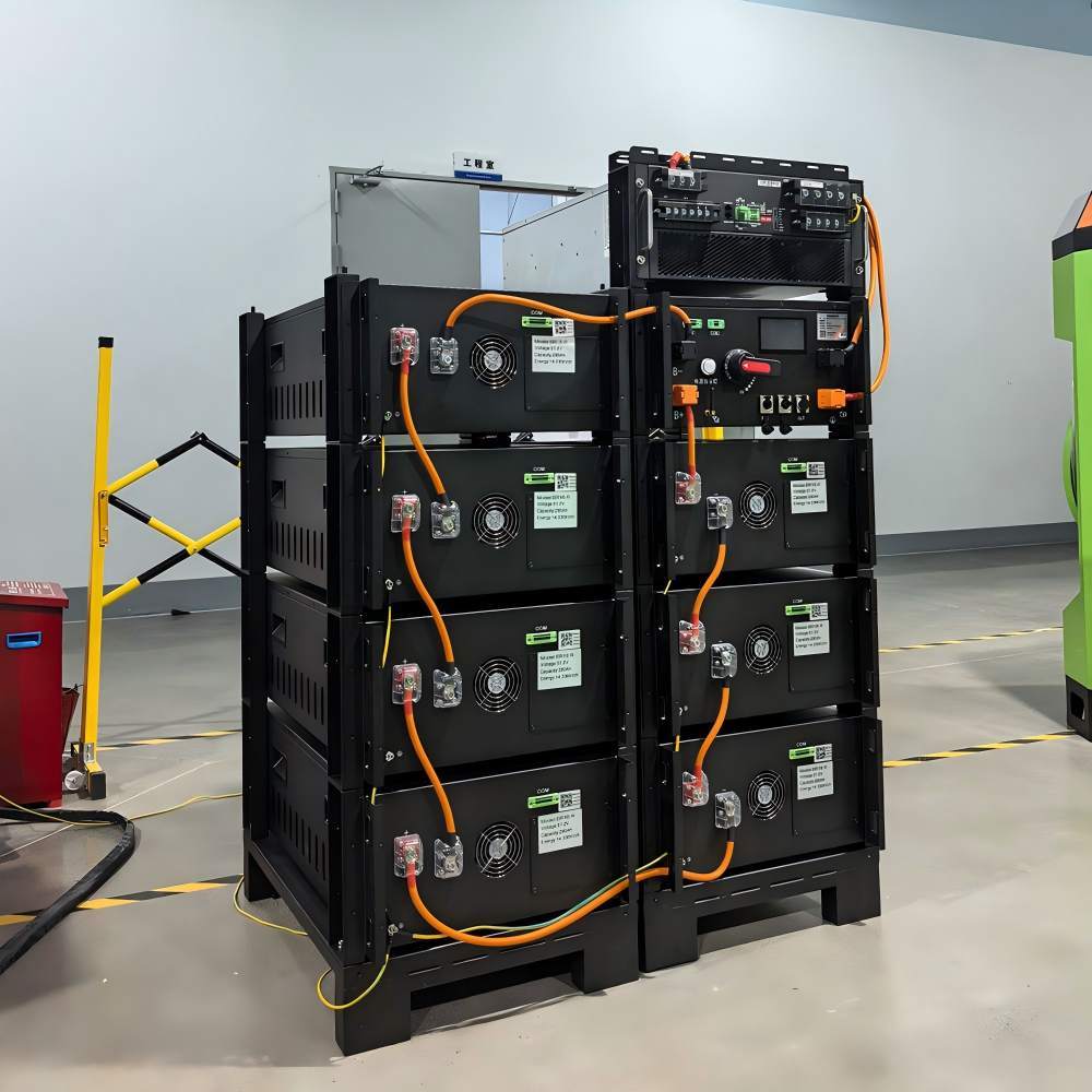 40.96kWh 448V Modular High Voltage Battery System With Eight Rack Modules